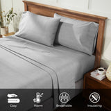 Superior Melange Flannel Cotton Two-Toned Fuzzy Pillowcases, Set of 2 - Pillowcases by Superior Brand