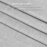 Superior Melange Flannel Cotton Two-Toned Fuzzy Pillowcases, Set of 2 - Pillowcases by Superior Brand