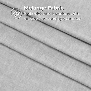 Superior Melange Flannel Cotton Two-Toned Fuzzy Pillowcases, Set of 2 - Pillowcases by Superior Brand