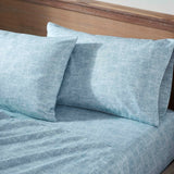 Superior Melange Flannel Cotton Two-Toned Fuzzy Pillowcases, Set of 2 - Pillowcases by Superior Brand