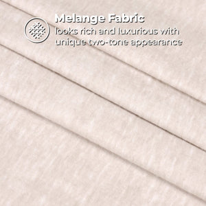 Superior Melange Flannel Cotton Two-Toned Fuzzy Pillowcases, Set of 2 - Pillowcases by Superior Brand