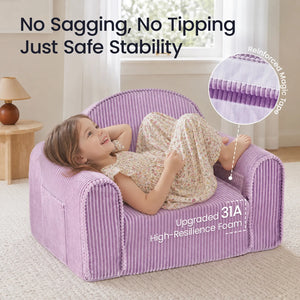 Tiny Land® GentleSnug Corduroy Kid Chair