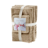 Sustainable antimicrobial bath towel 6 piece set - 4 colors available - Tuesday Morning - Bath Towels