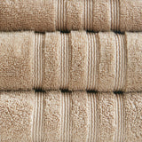 Sustainable antimicrobial bath towel 6 piece set - 4 colors available - Tuesday Morning - Bath Towels