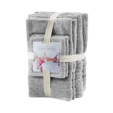 Sustainable antimicrobial bath towel 6 piece set - 4 colors available - Tuesday Morning - Bath Towels