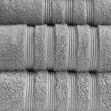 Sustainable antimicrobial bath towel 6 piece set - 4 colors available - Tuesday Morning - Bath Towels