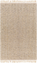 Amiel Beige Hand Woven Area Rug - Clearance