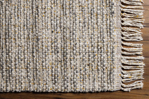 Amiel Beige Hand Woven Area Rug - Clearance