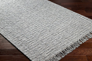 Amiel Gray Hand Woven Area Rug - Clearance
