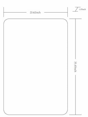 Sustinente Silver Gray Carved Mirror