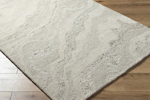 Siani Cream Wool Area Rug