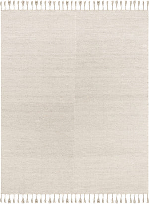 Abhay Beige Wool Area Rug - Clearance