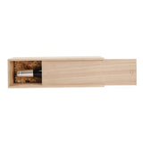 1-bottle wooden wine box by twine®