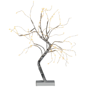 Starry Light Silver Pre-Lit Acrylic Tree