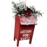 Wooden Christmas Mailbox Ornament -