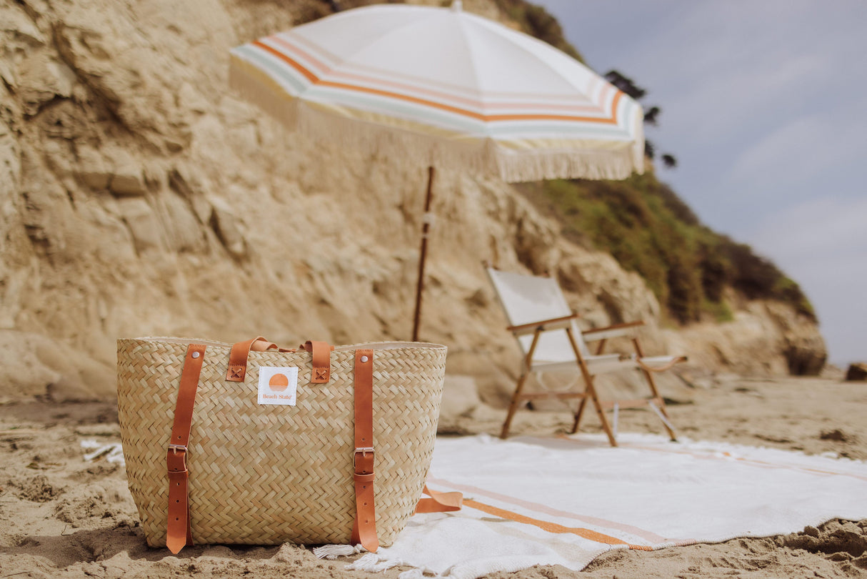 Hermosa Woven Beach Cooler Bag