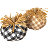 Buffalo Check Plush Pumpkin -