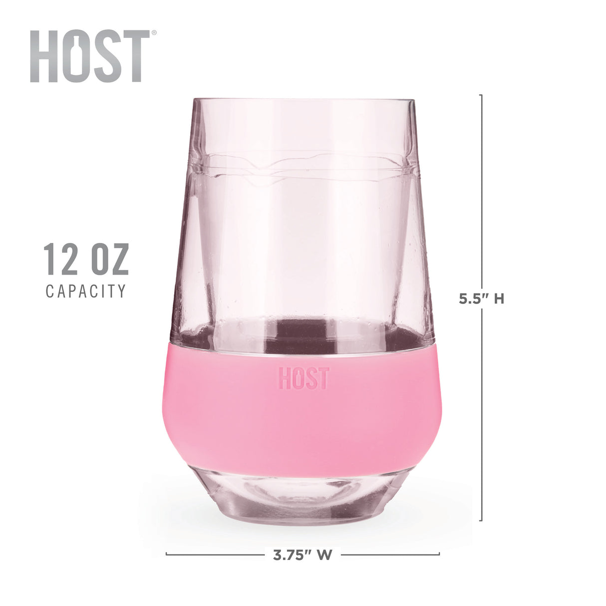 Wine freeze™ xl (set of 2) in blush tint by host®