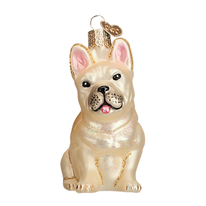 French Bulldog Glass Blown Ornament