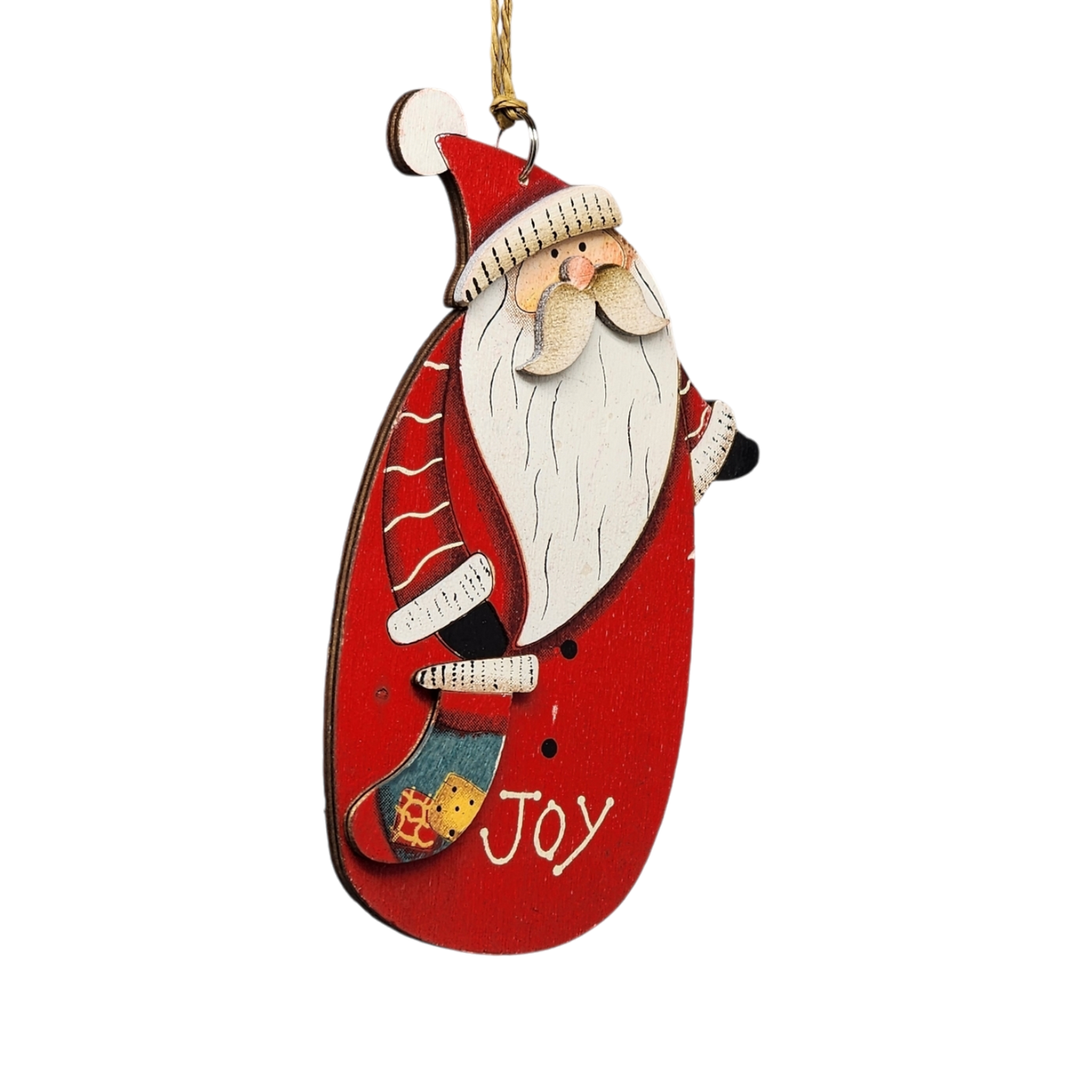 Rustic Wood Ornament -