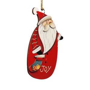Rustic Wood Ornament -