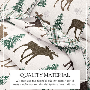 3-Piece Lodge Quilt - Wilderness Collection