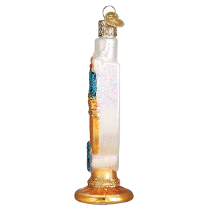 Menorah Glass Ornament