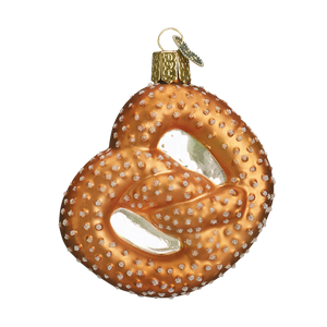Pretzel Glass Ornament