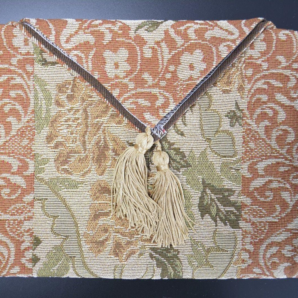 DaDa Bedding Floral Nature Garden Beige Orange Spices Tapestry Table Runner (10072)