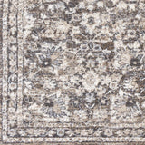 Talihina Brown Luxe Damask Rug
