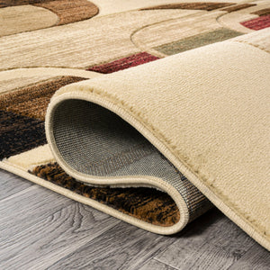 Tamara Retro Abstract Arches Area Rug - Tuesday Morning - Area Rugs