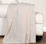 Tanta Cotton Medium Weight Textured Modern Circles Woven Coverlet - Coverlet by Superior Brand