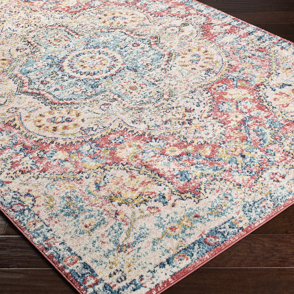 Simsbury Red Area Rug