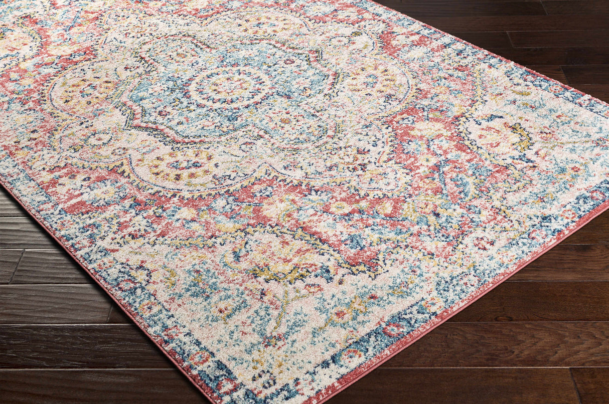 Simsbury Red Area Rug