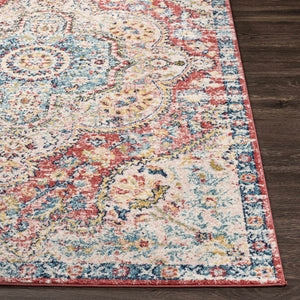 Simsbury Red Area Rug