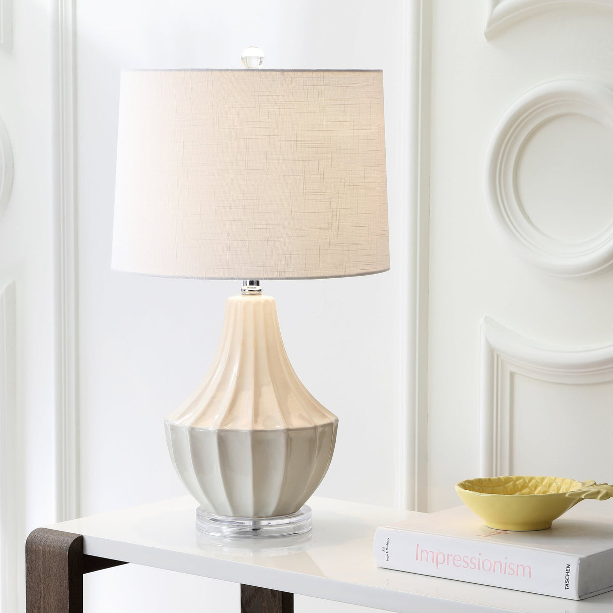 Tate ceramic led table lamp - Tuesday Morning - Table Lamps