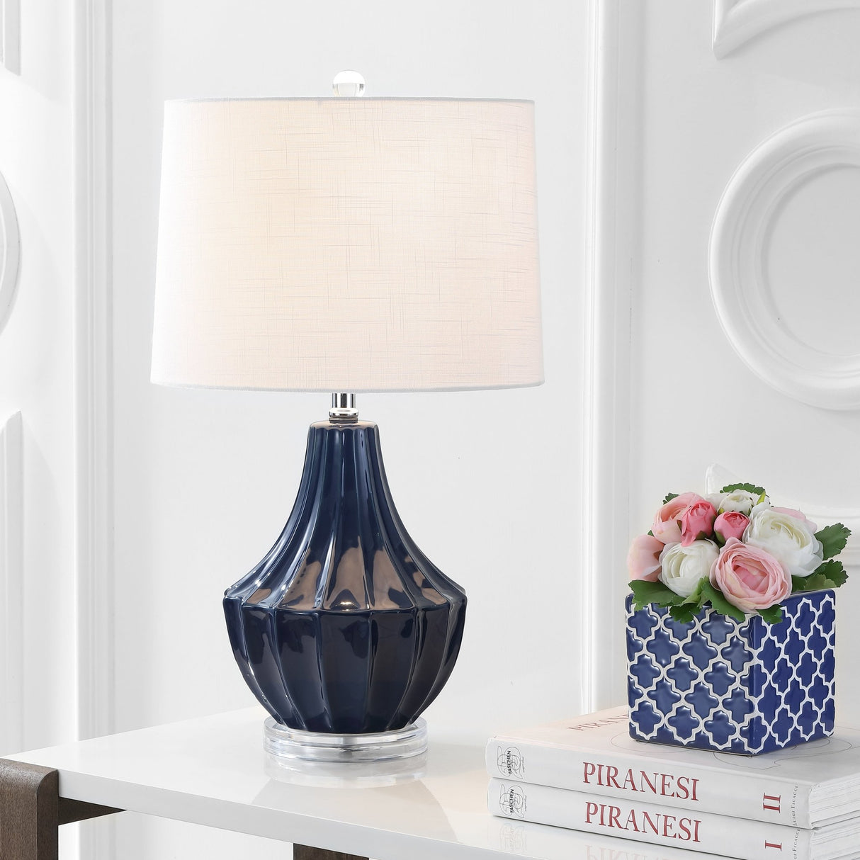 Tate ceramic led table lamp - Tuesday Morning - Table Lamps