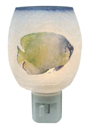 Glass Nightlight - Water Color Fish - Style E
