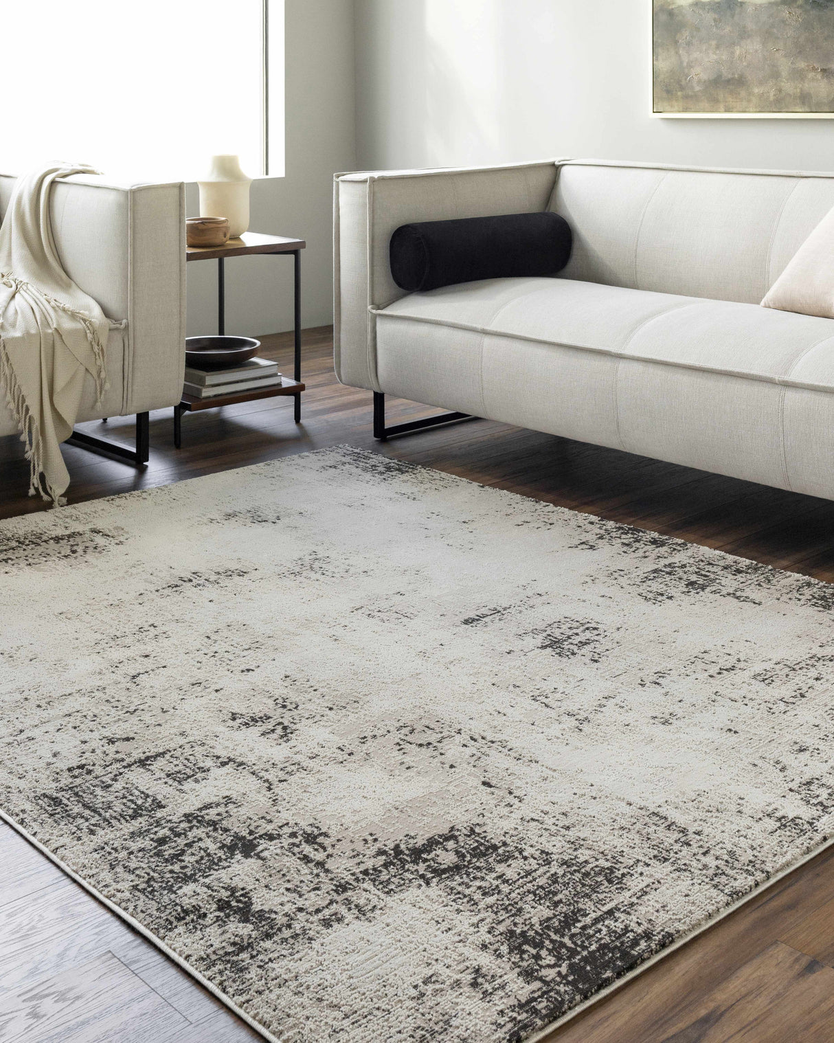 Tapko Beige Area Rug