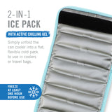 Insta-chill slim can sleeve in blue ice by host®