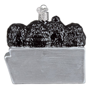 Kiss Band  Glass Ornament