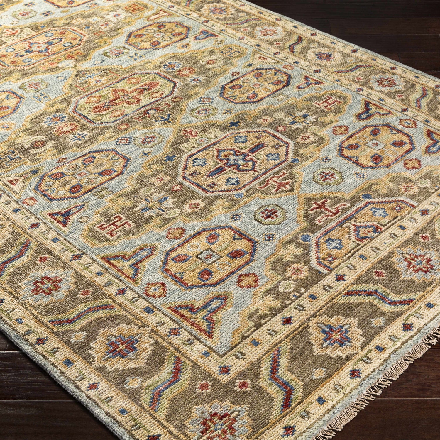 Temvik Handmade Wool Rug - Clearance