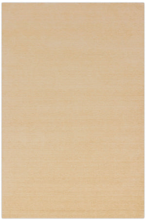 Terrain Hand Loomed Modern Beige Solid Design Wool Area Rug