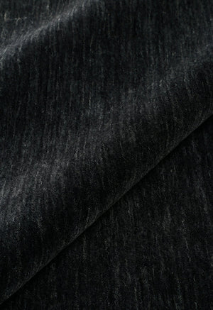 Terrain Hand Loomed Modern Charcoal Solid Design Wool Area Rug