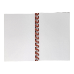 Wirebound 6X9 Unlined Journal - Sweetness for the Soul