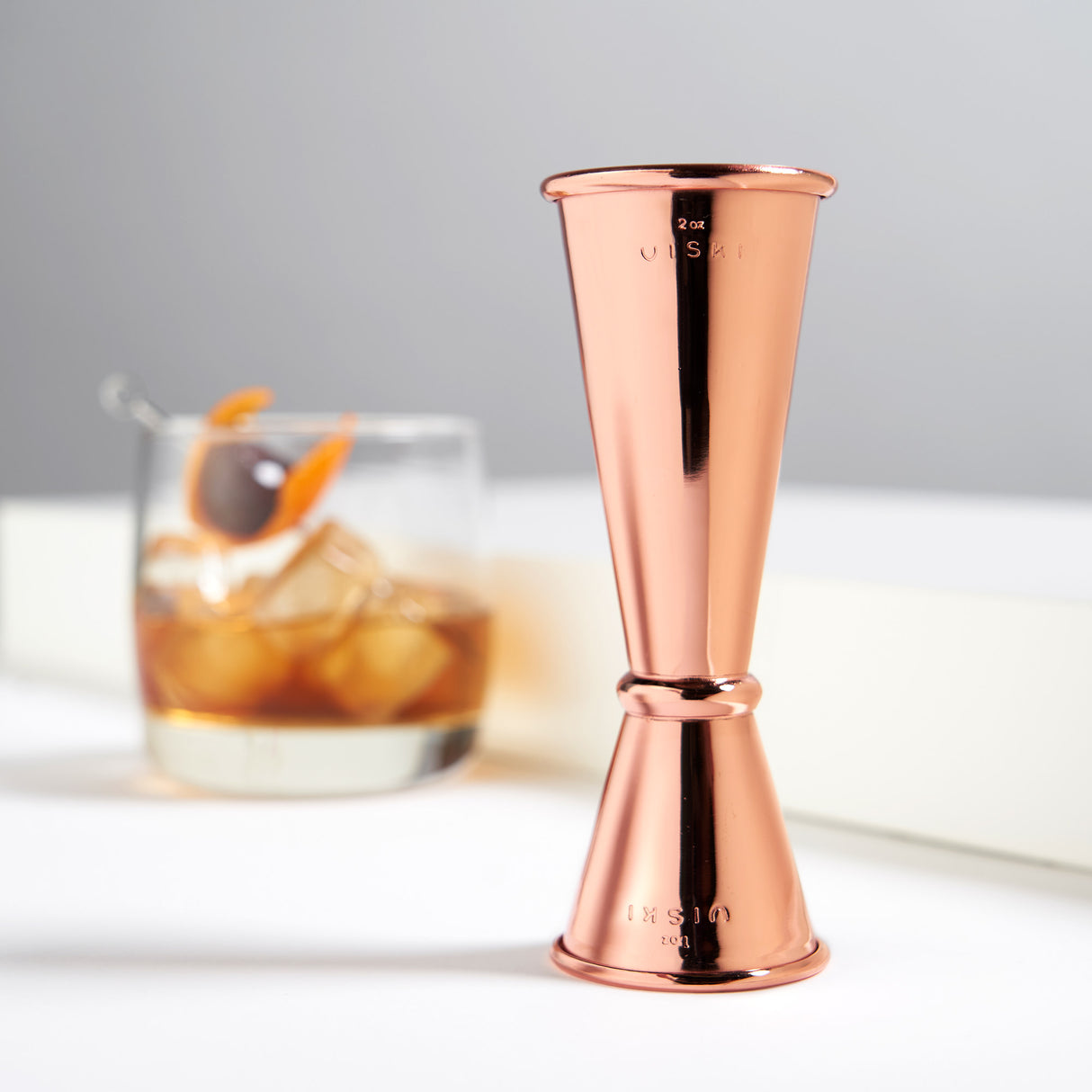 Summit large makoto jigger in copper viski®