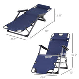 The Convertible Folding Sun Lounger - Tuesday Morning - Outdoor Seating