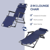 The Convertible Folding Sun Lounger - Tuesday Morning - Outdoor Seating