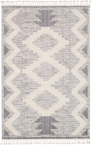 Thornburg High/Low Pile Rug with Tassels - Clearance