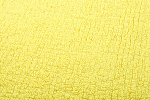DaDa Bedding Happy Sunny Yellow Bright Quilted Ultra Sonic Reversible Throw Blanket Bedspread (BJ0107)